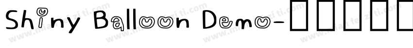 Shiny Balloon Demo字体转换